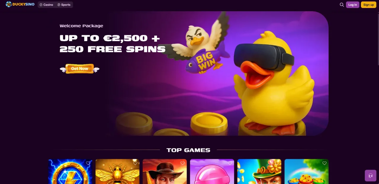 Duckysino Casino Nederland — Officiële Site 2026