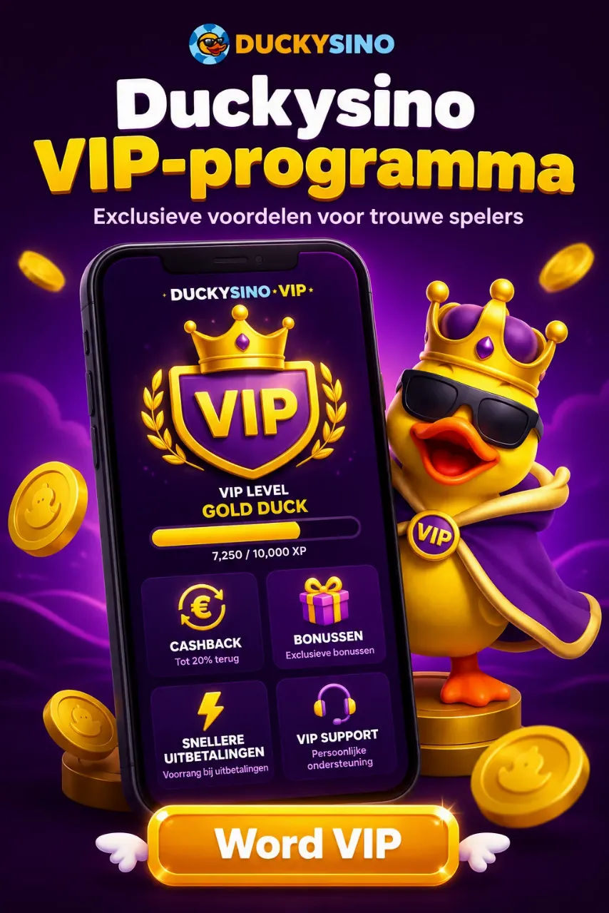 Duckysino Casino VIP-programma — Exclusieve Beloningen voor Trouwe Spelers